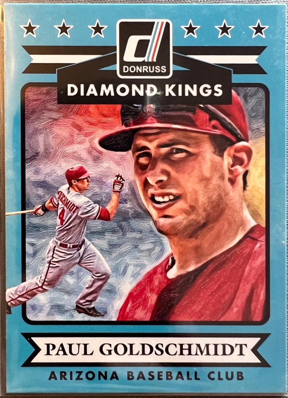Paul Goldschmidt #1 Baseball Cards 2015 Donruss