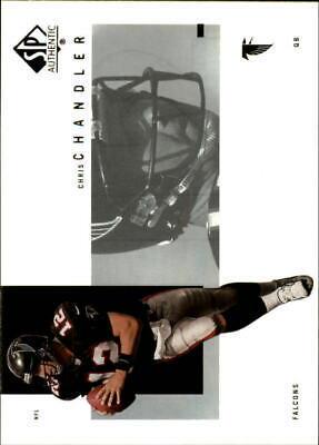 Chris Chandler #5 Football Cards 2001 SP Authentic