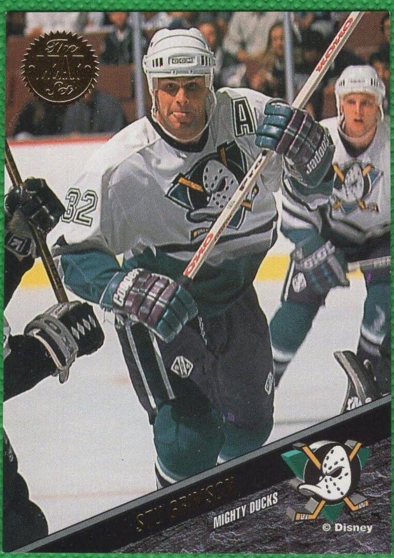Stu Grimson #330 Hockey Cards 1993 Leaf
