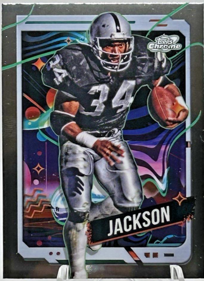 Bo Jackson #74 2024 Topps Chrome Cosmic Football