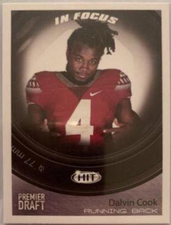 Dalvin Cook #120 2017 Sage Hit Premier Draft Football