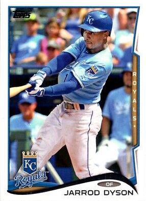 Jarrod Dyson #3 Baseball Cards 2014 Topps