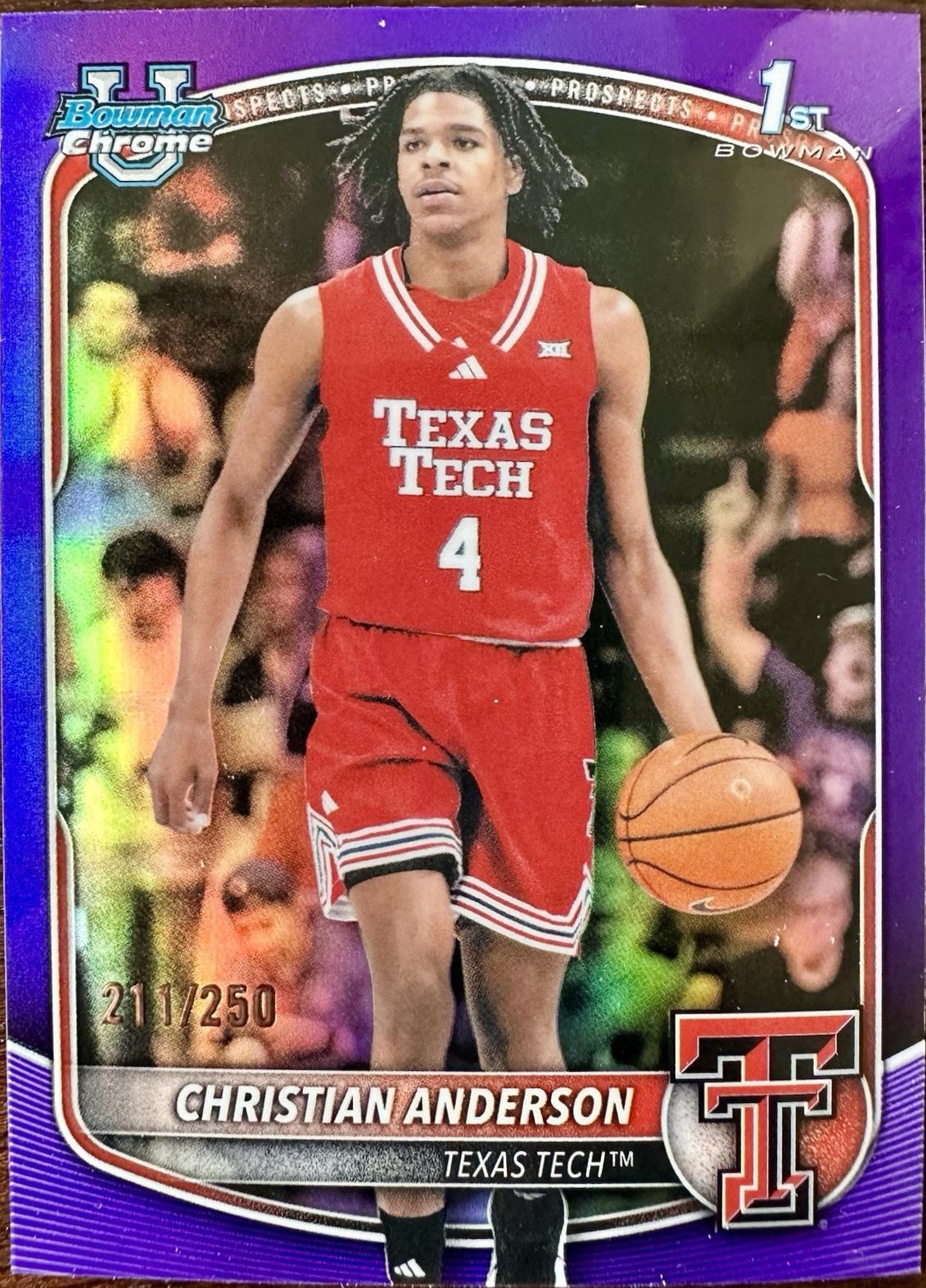 Christian Anderson [Purple Refractor] #BCP-45
