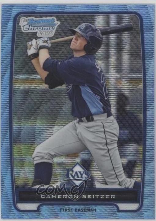 Cameron Seitzer [Blue Refractor] #BCP157