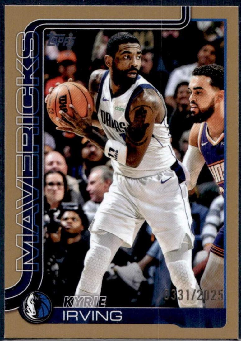 Kyrie Irving [Gold] #168 Prices | 2025 Topps | Basketball Cards