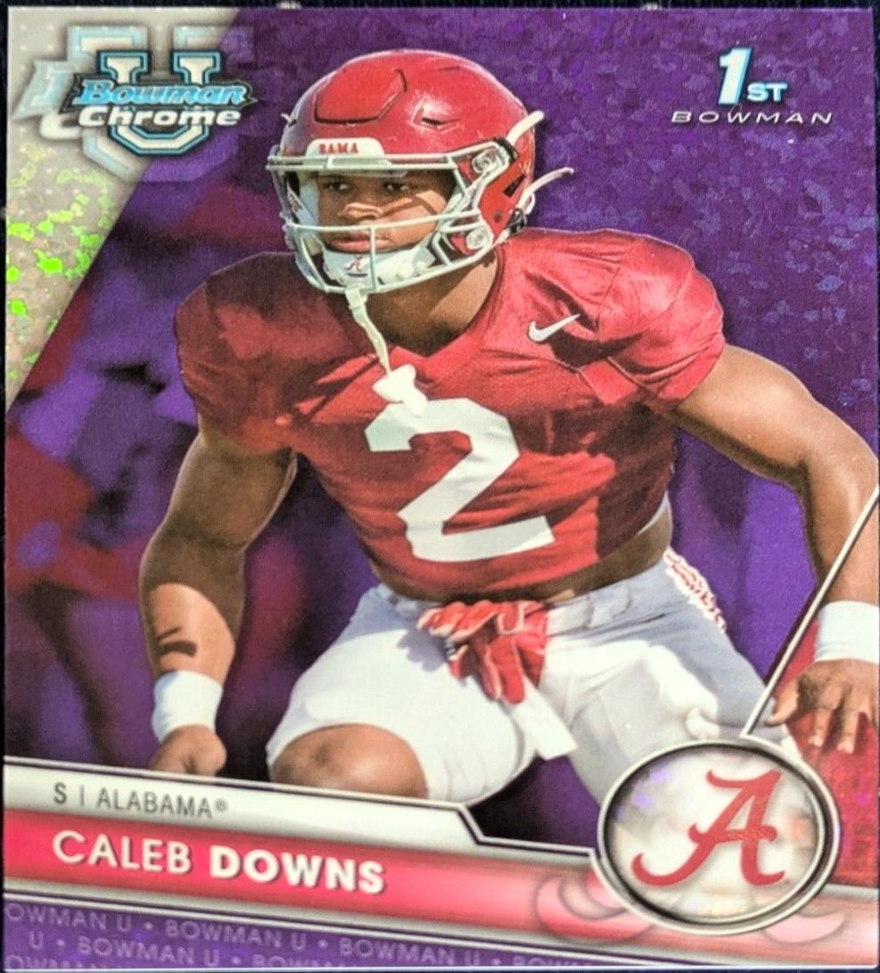 Caleb Downs [Purple Mini Diamond] #49