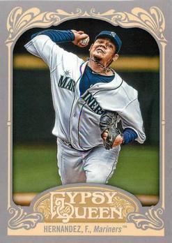 Felix Hernandez #200 2012 Topps Gypsy Queen Baseball