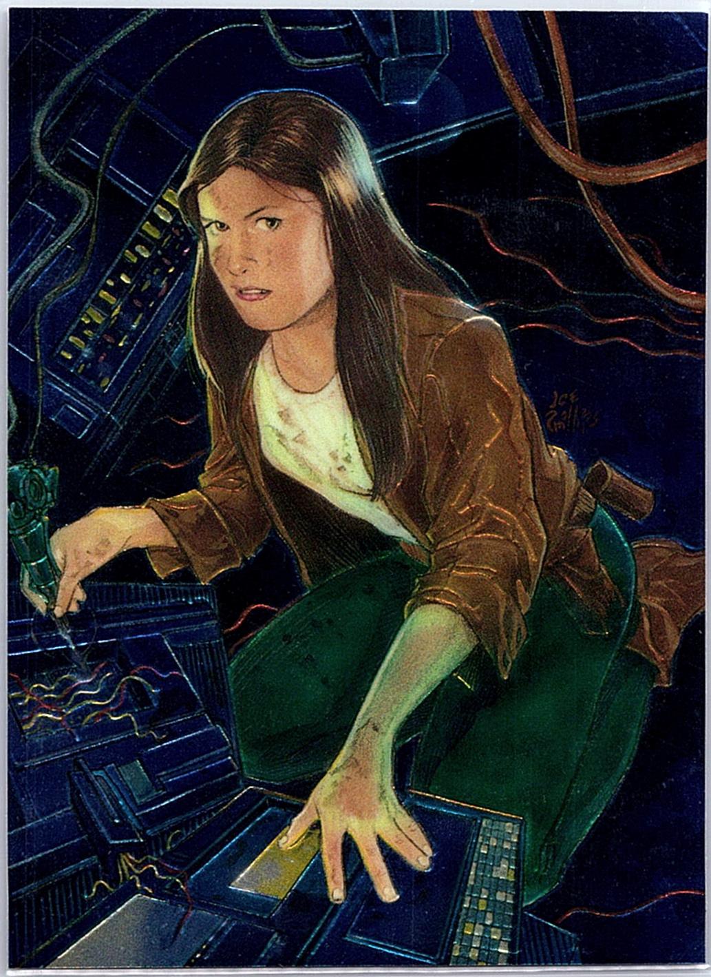 Jaina Solo #42 Star Wars 1996 Topps