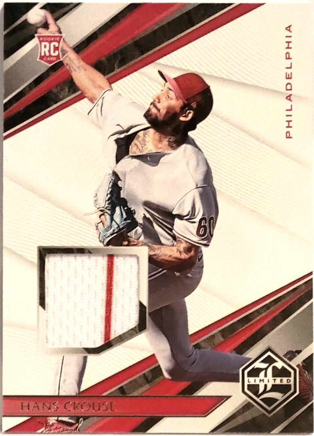 Hans Crouse #LS-HC Baseball Cards 2022 Panini Chronicles Limited Swatches
