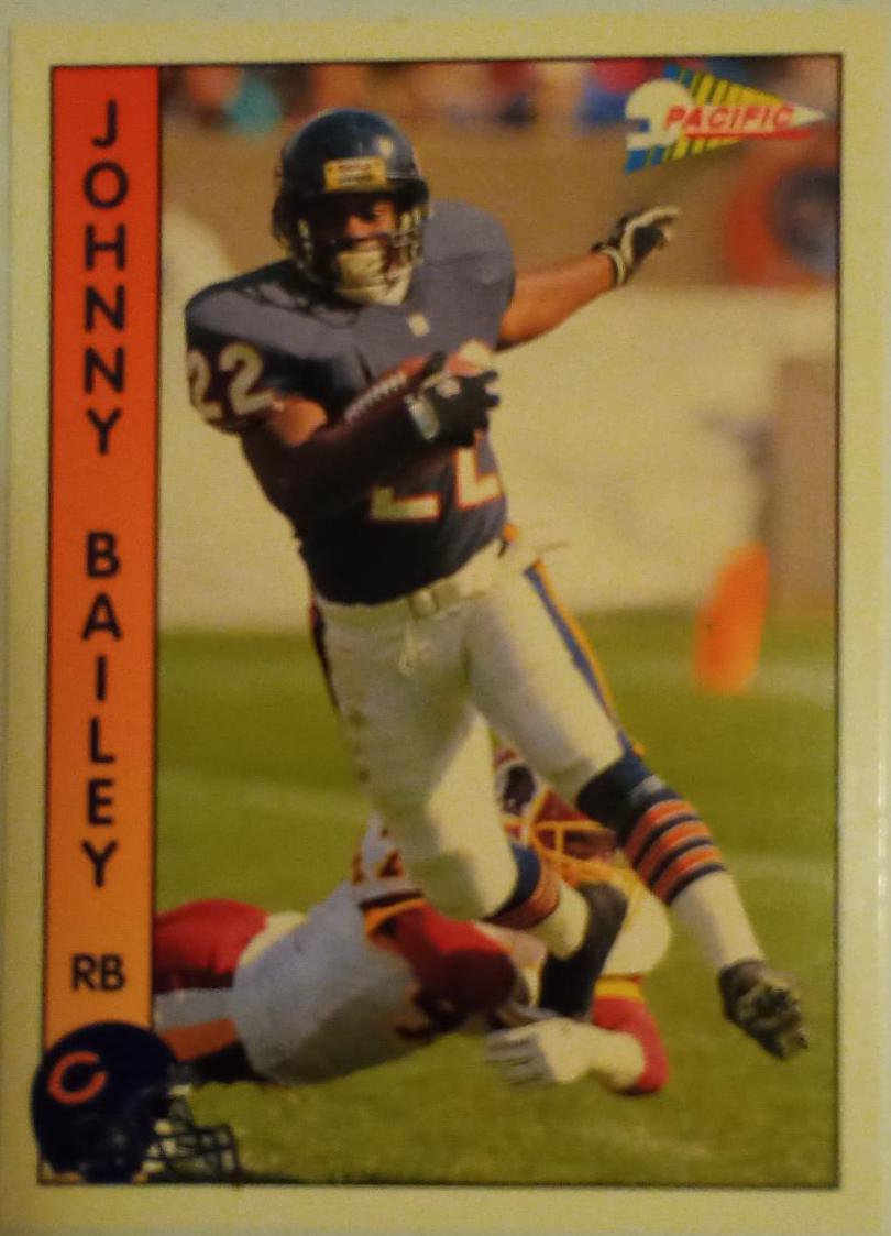 Johnny Bailey #29 Football Cards 1992 Pacific