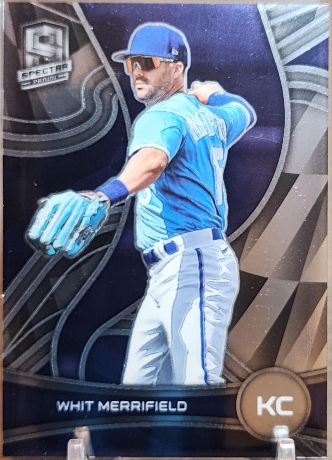 Whit Merrifield #1 Baseball Cards 2022 Panini Chronicles Spectra