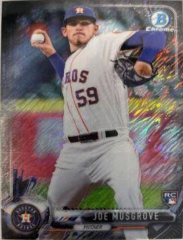 Joe Musgrove [Rookies Black Shimmer Refractor] #92