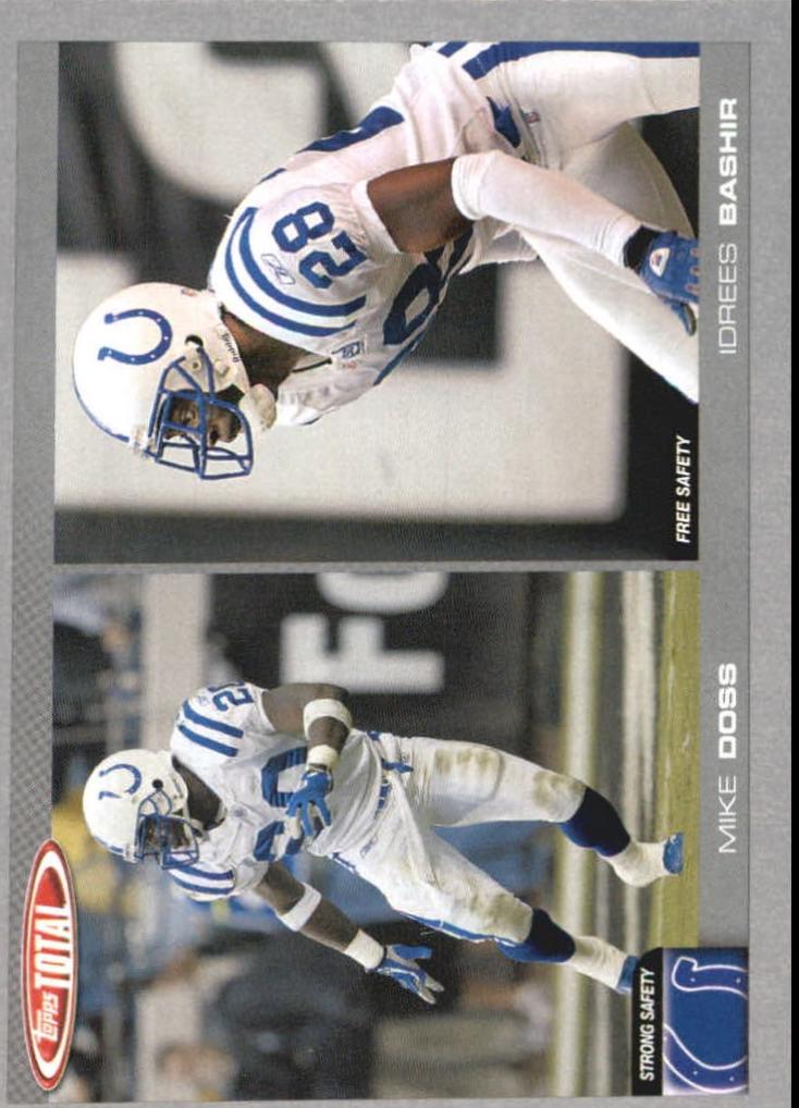Mike Doss, Idrees Bashir [Silver] #258