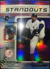 Orlando Hernandez #SS3 Baseball Cards 2000 Upper Deck MVP Second Season Standouts Prices