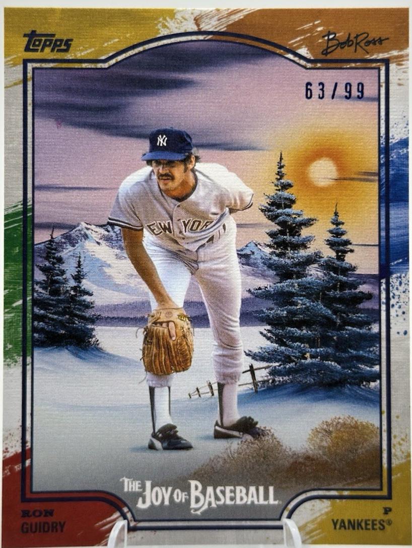 Ron Guidry [Paint Splatter] #72