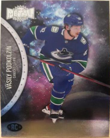 Vasily Podkolzin #174 Hockey Cards 2021 Skybox Metal Universe