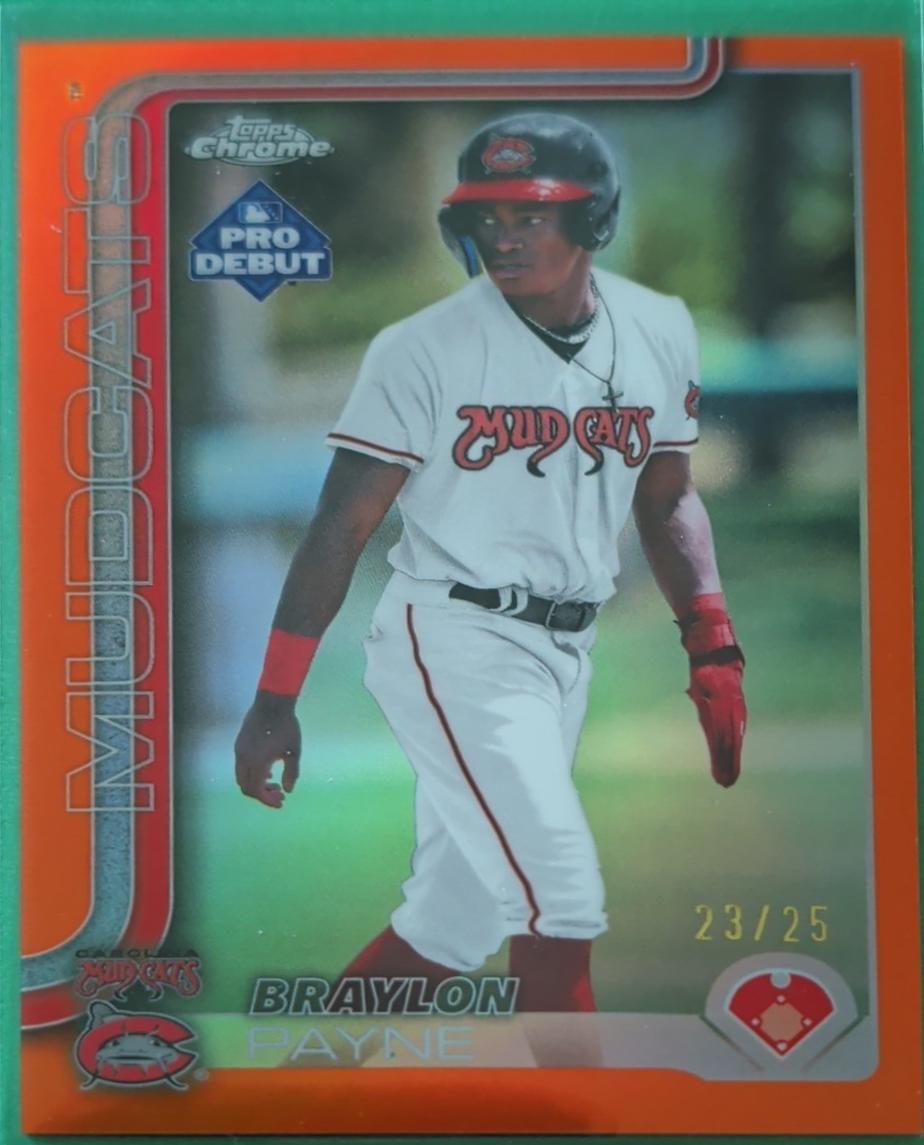 Braylon Payne [Orange Refractor] #PDC-25