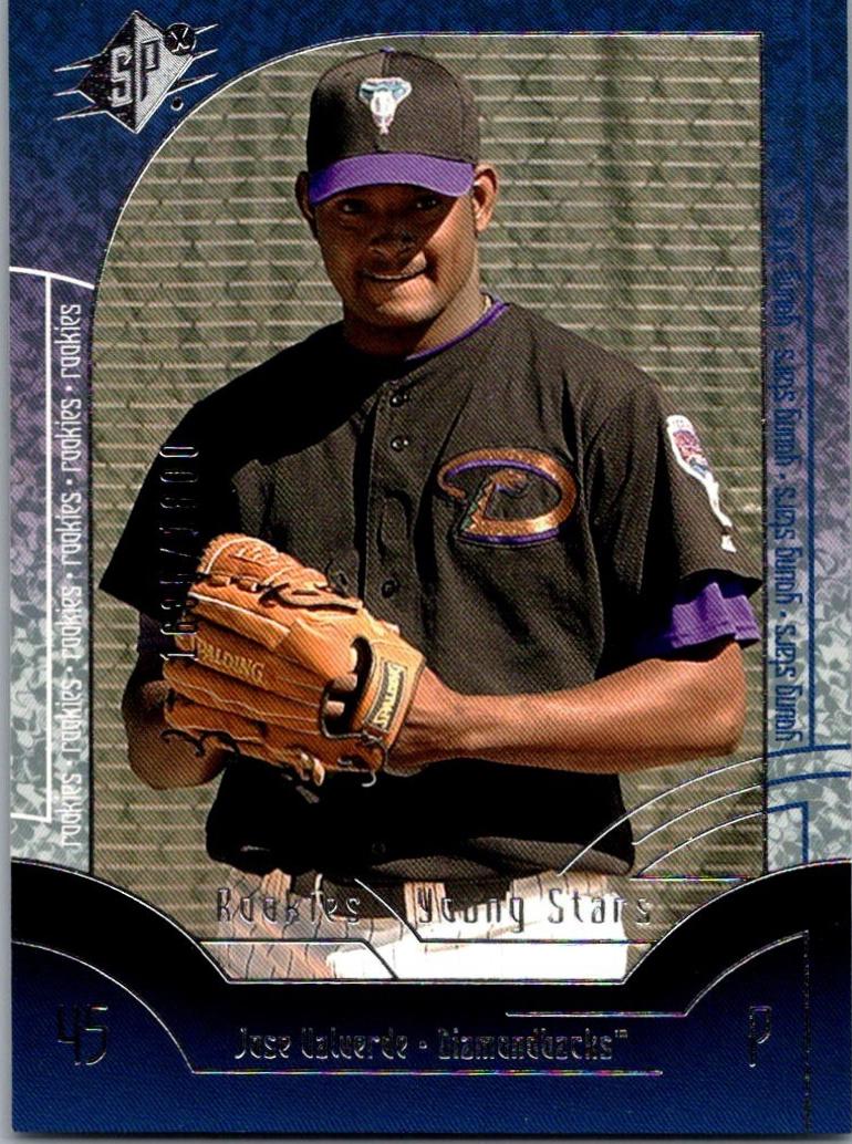 Jose Valverde #113 Baseball Cards 2002 Spx