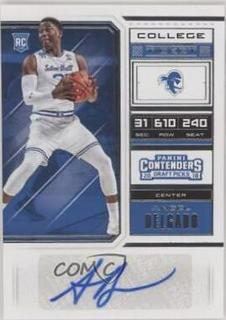 Angel Delgado Autograph Playoff Ticket