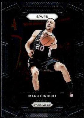 Manu Ginobili #190 Basketball Cards 2023 Panini Prizm