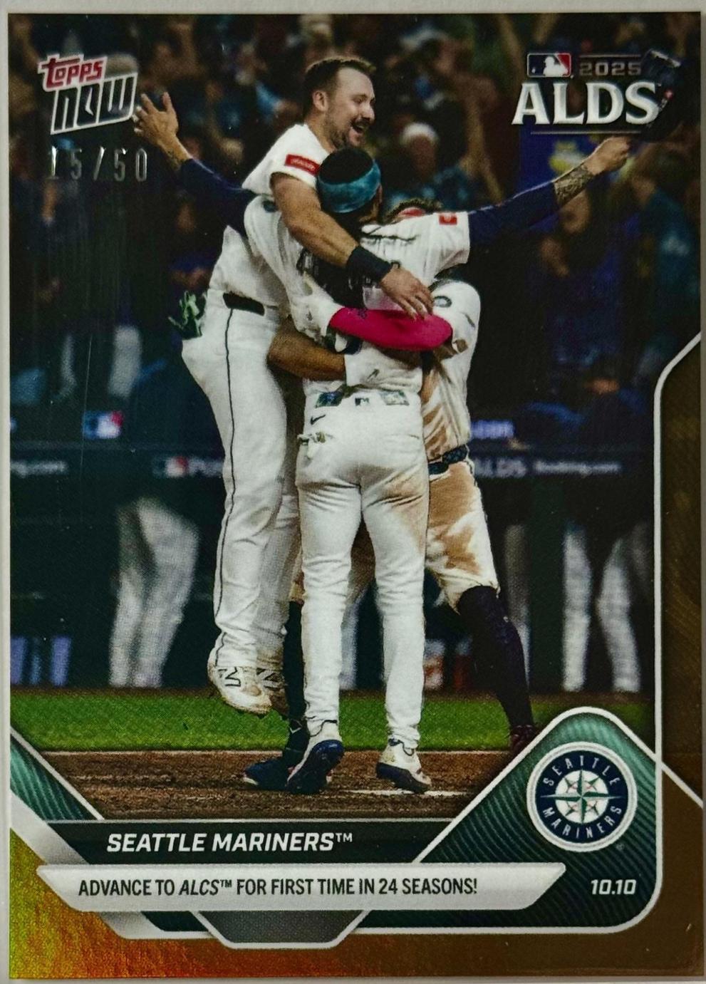 Seattle Mariners [Gold Foil] #854