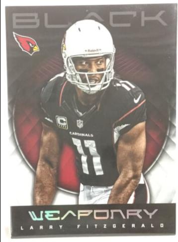 Larry Fitzgerald #26 Football Cards 2012 Panini Black Weaponry