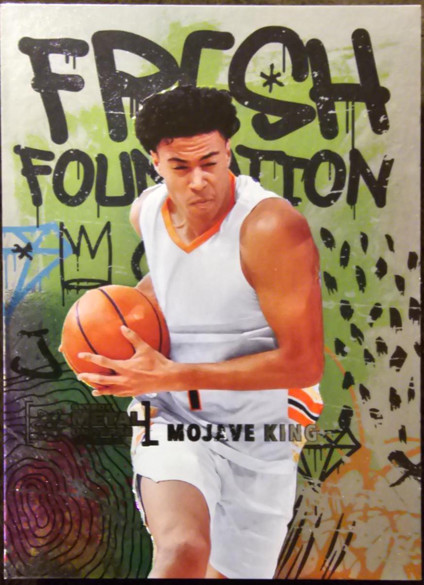 Mojave King #FF41 2021 Skybox Metal Universe Champions Fresh Foundation Basketball