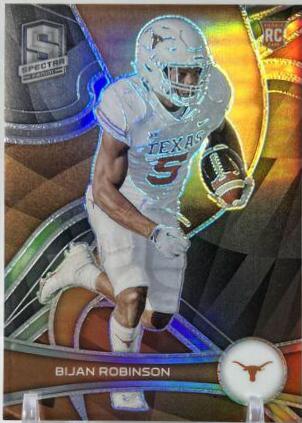 Bijan Robinson #4 Football Cards 2023 Panini Chronicles Draft Picks Spectra