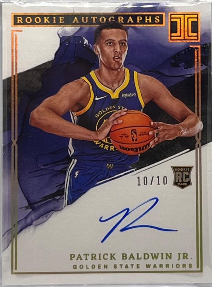 Patrick Baldwin Jr. #RA-PBJ 2022 Panini Impeccable Rookie Autograph Basketball