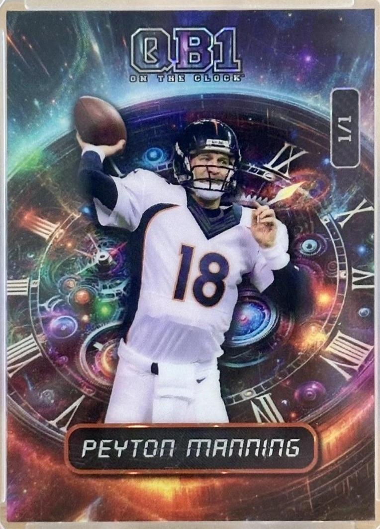 Peyton Manning #OCC-RB-PM1 2024 Wild Card Qb1 Football