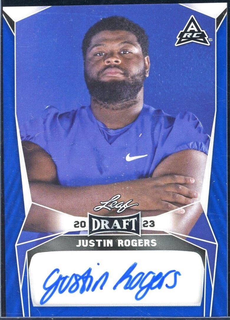 Justin Rogers [Blue] #BA-JR3