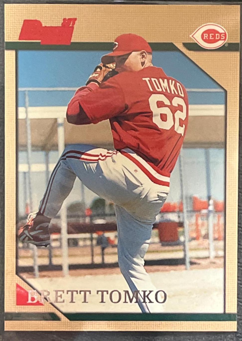 Brett Tomko #227 Baseball Cards 1996 Bowman