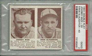 Johnny Mize, Enos Slaughter