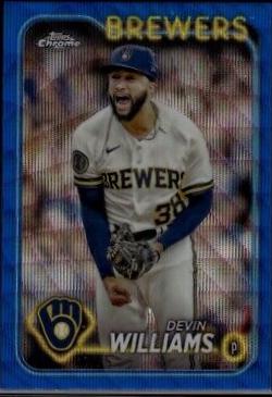 Devin Williams [Blue Wave Refractor] #103