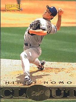 Hideo Nomo #192 Baseball Cards 1997 Pinnacle
