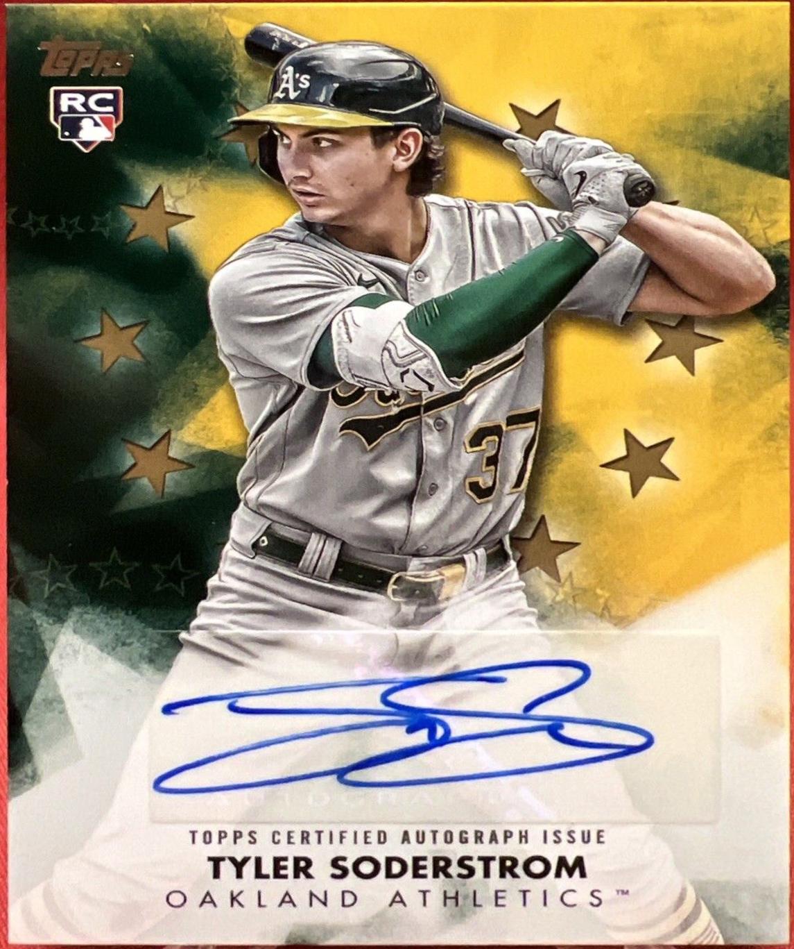 Tyler Soderstrom [Gold] #BSA-TS