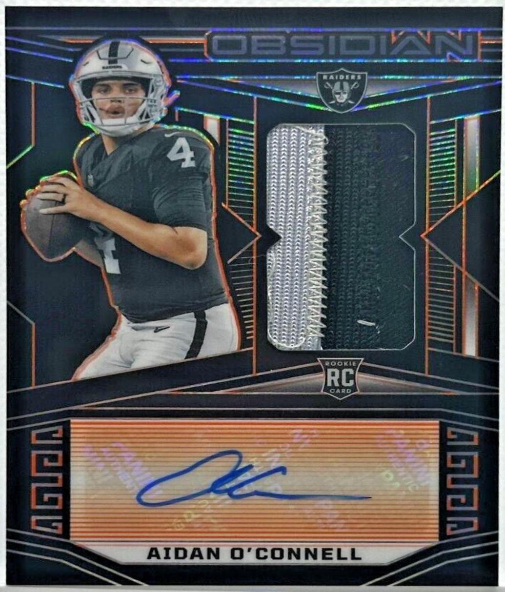 Aidan O'Connell #212 2023 Panini Obsidian Football