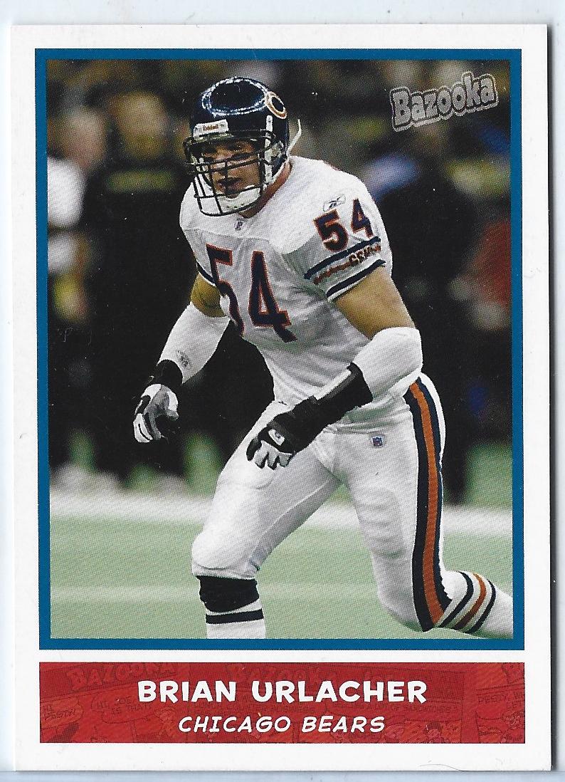 Brian Urlacher #20 2004 Bazooka Football
