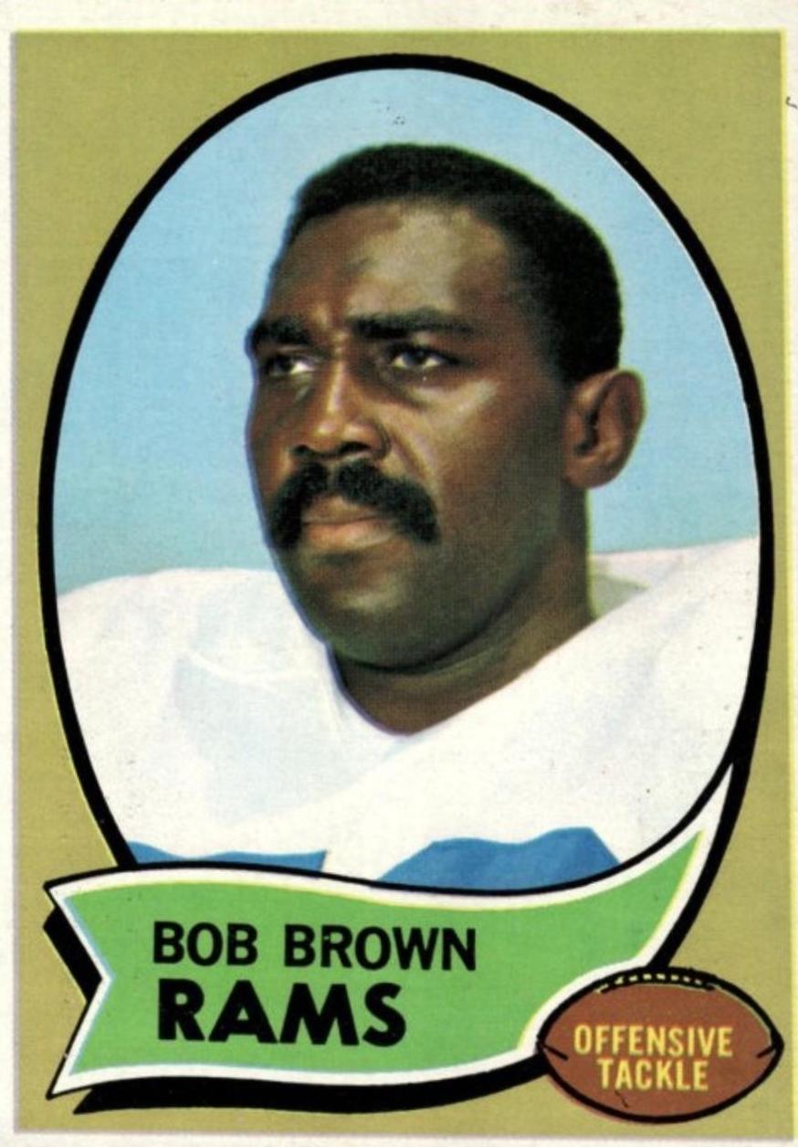 Bob Brown #178 1970 Topps Football