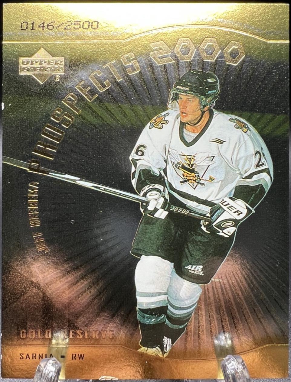 Jeff Heerema #333 1999 Upper Deck Gold Reserve Hockey