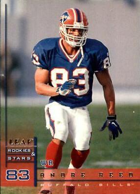 Andre Reed #40 1998 Leaf Rookies & Stars Football