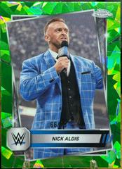 Nick Aldis [Green Sapphire Refractor] #150 Wrestling Cards 2025 Topps Chrome WWE Prices