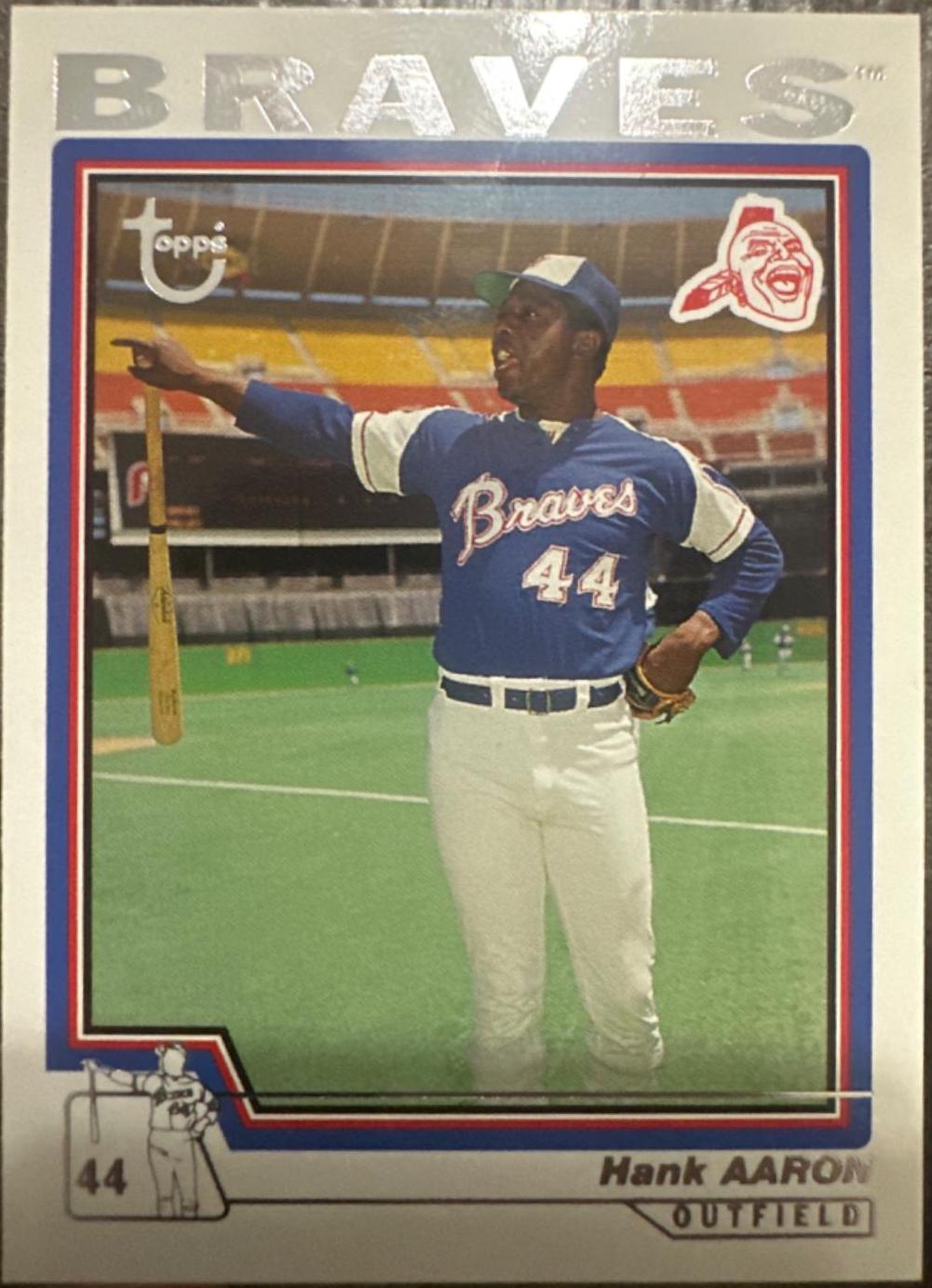 Hank Aaron #44 Baseball Cards 2004 Topps Retired Signature Edition