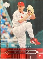 Randy Wolf #154 Baseball Cards 2005 Upper Deck Prices