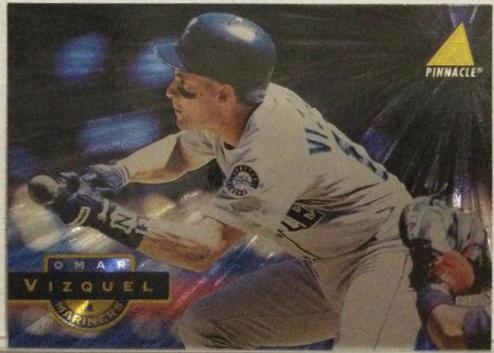 Omar Vizquel #64 Baseball Cards 1994 Pinnacle Museum Collection