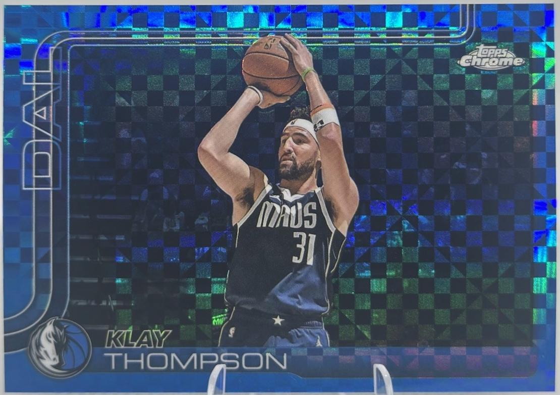 Klay Thompson [Blue X-Fractor] #42