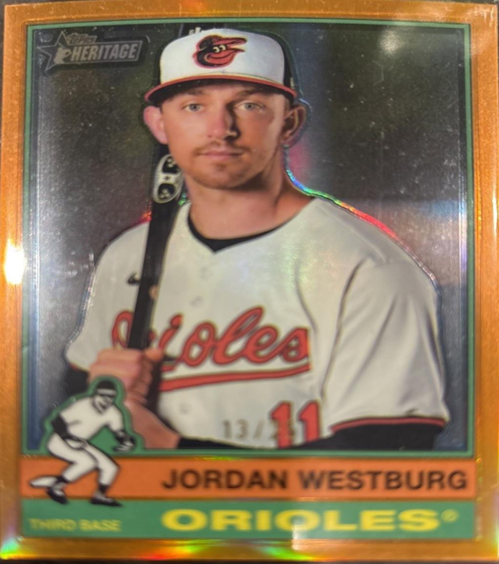 Jordan Westburg [Orange Chrome] #438