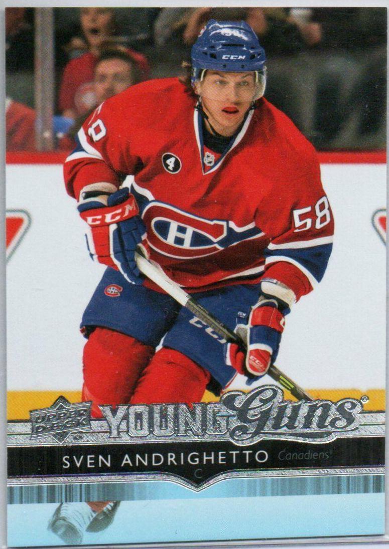 Sven Andrighetto #493 Hockey Cards 2014 Upper Deck