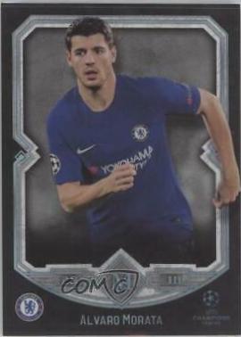 Alvaro Morata #6 Soccer Cards 2017 Topps Museum Collection UEFA Champions League