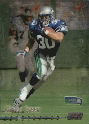 Ahman Green #87 1999 Stadium Club Chrome Football